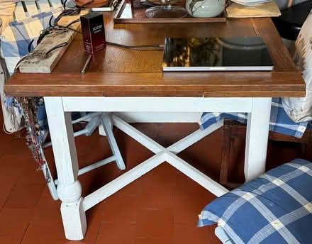Photo of free Wooden square table (Wirksworth DE4,) #1