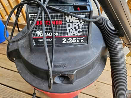 Photo of free Wet dry vac (Somerset) #2