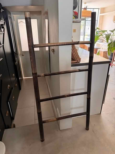 Photo of free Bamboo towel rail (Kentish Town NW1) #1