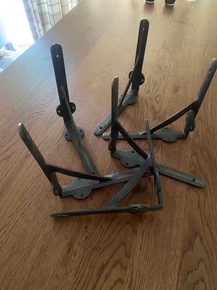 Photo of free Cast Iron brackets/shelf supports (Cholsey, OX10) #1