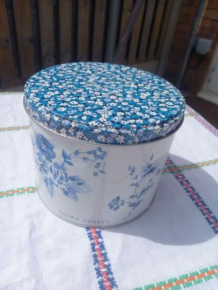Photo of free Laura Ashley decorative tin (S12 Gleadless) #1