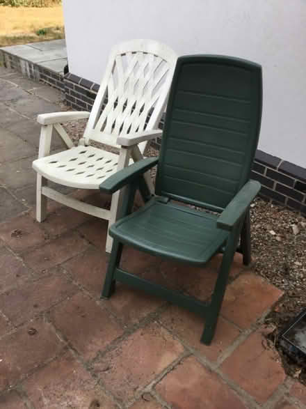 Photo of free uPVC sun loungers 2no. (North Ascot SL5) #1