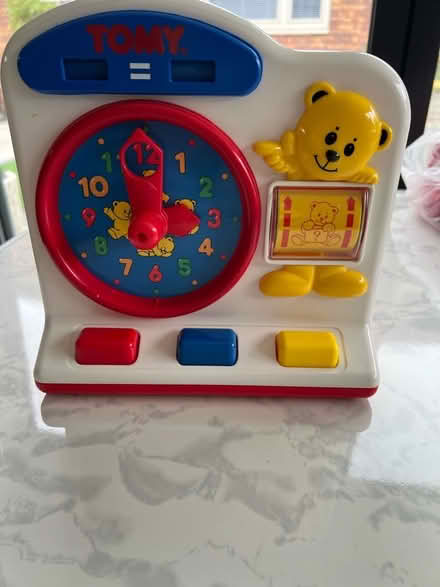 Photo of free Tony learn to tell the time toy (Westbrook WA5) #2