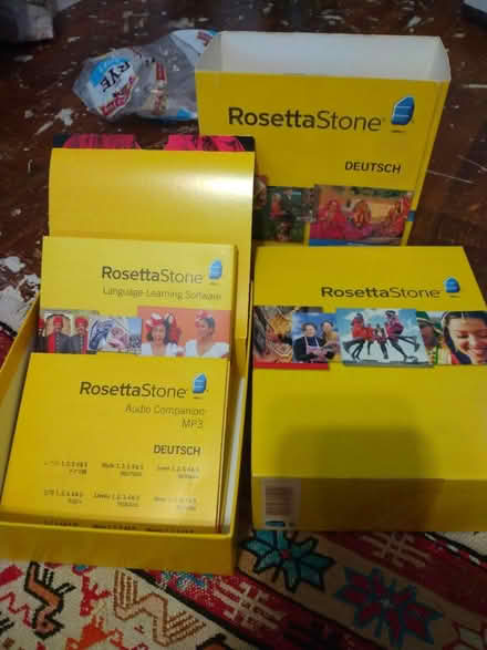 Photo of free Rosetta Stone German kit (Hill East DC) #1