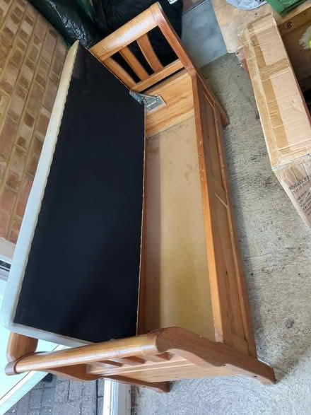 Photo of free Pine kitchen bench (Englefield Green TW20 0) #2