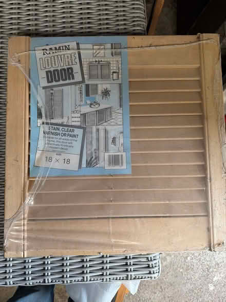 Photo of free 18” Louvre door (Worsley M28) #1