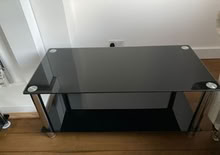 Photo of free Glass Top TV Stand & side table (Altrincham WA15 6) #1
