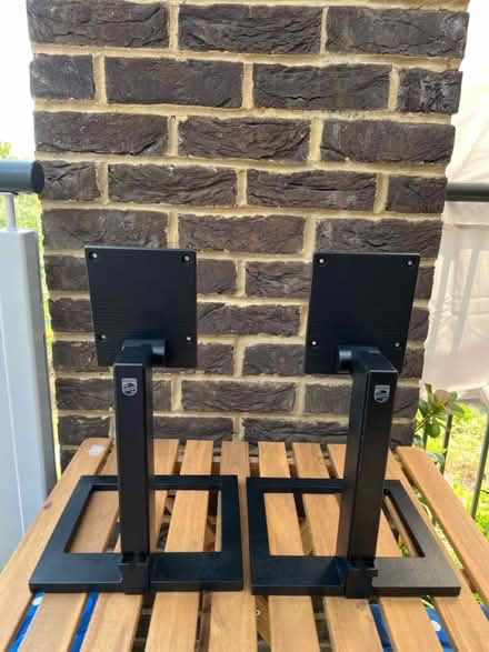 Photo of free 2 x monitor stands (Charlton SE7) #3