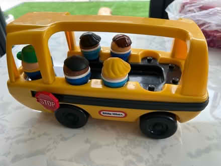 Photo of free Little tikes school bus toy with passengers (Westbrook WA5) #1
