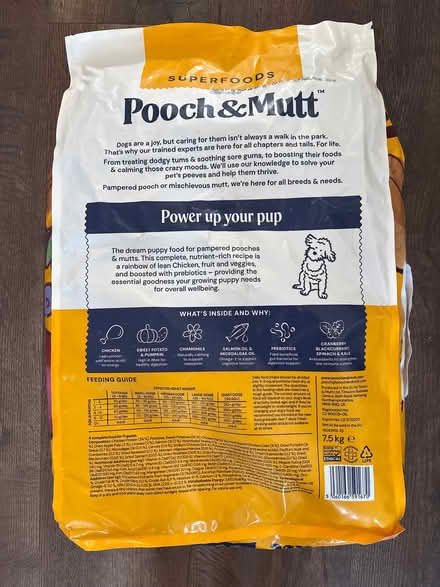 Photo of free Pooch & Mutt Puppy Dry Food (Cringleford NR4) #2