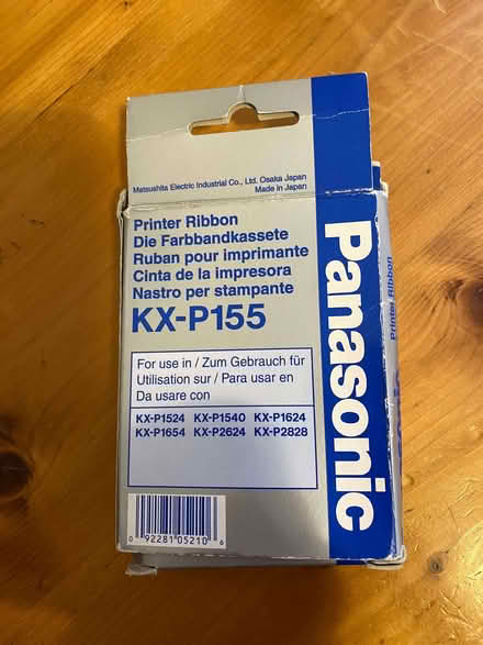 Photo of free PRINTER RIBBON, Panasonic, KX- P155, for use in KX-P1524, K (Broadwater BN14) #2