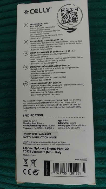 Photo of free smart watch by celly (dorset BH12) #2
