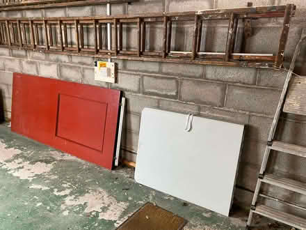 Photo of free Wooden extension ladder (Waddicar L31) #1
