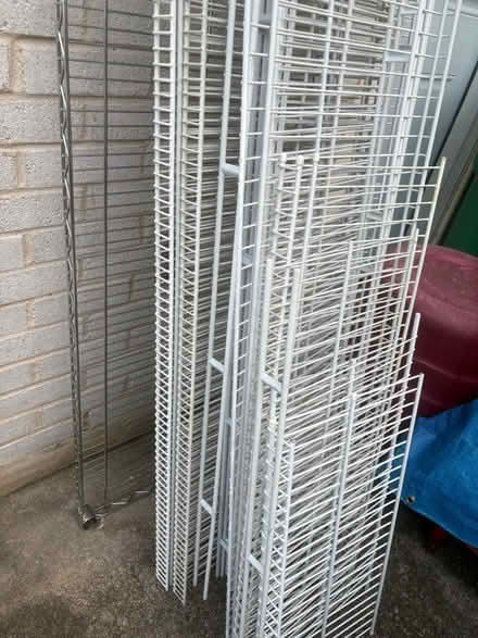 Photo of free Various Metal Wall Shelves (Gaithersburg) #1