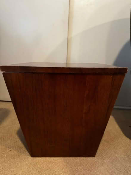 Photo of free Pottery Barn wooden end table (Old Town Alexandria) #2