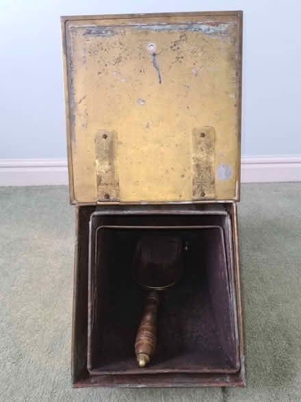 Photo of free Brass coal shuttle (Halton LS15) #2