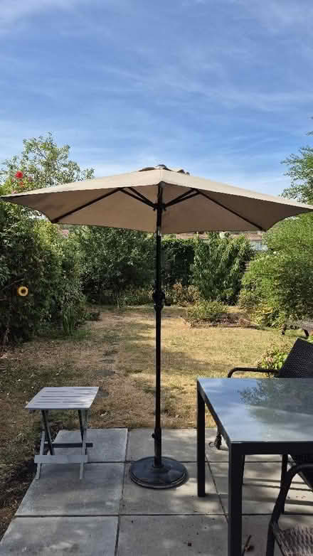 Photo of free Patio umbrella and stand (Worle BS22) #1