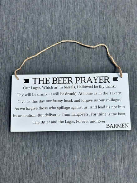 Photo of free Wooden Bar sign (Ramsden Bellhouse SS12) #1