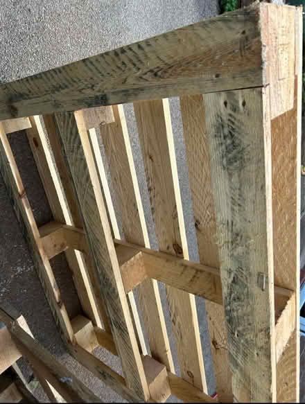 Photo of free Two wooden pallets (Weaverham CW8) #2