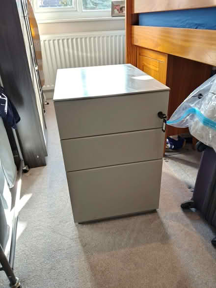 Photo of free Filing cabinet with key (Botley OX2) #1