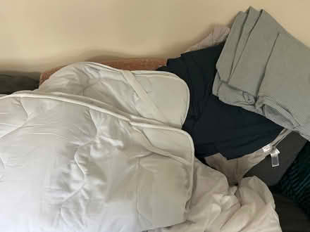 Photo of free Single duvet covers plus topper (Twickenham TW2) #1