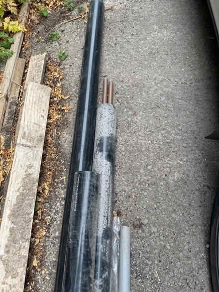 Photo of free Full lengths drain pipe and copper (Worsley M28) #1