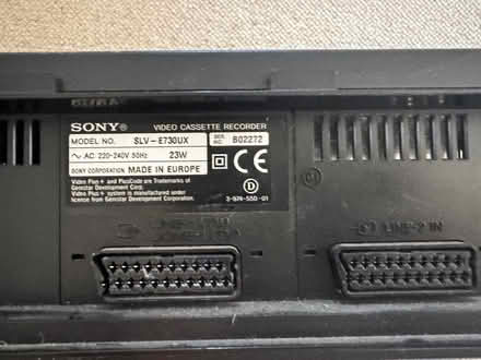 Photo of free Sony VHS video recorder/player (Hove Station area BN3) #3
