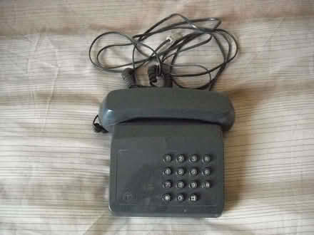 Photo of free Telephone Working Push Button Black Landline Phone (Grange Court E10) #3