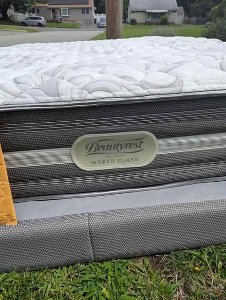 Photo of free Full size beauty rest mattress (Rutgers drive, Oakland NJ) #2