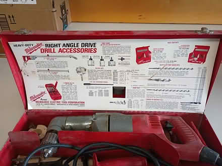 Photo of free Milwaukee right angle drive drill (Vacaville) #1