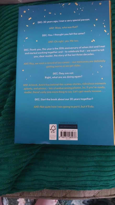 Photo of free Ant & Dec book (dorset BH12) #2
