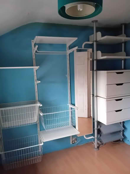 Photo of free White open wardrobe (Wulfstan Way, CB1, Cambridge) #1