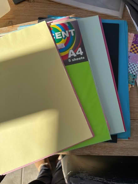 Photo of free A4 coloured paper (North Hamilton) #1