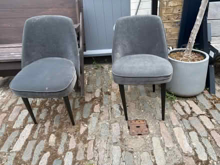 Photo of free Two dining chairs - one needs repairing! (Notting Hill Gate W11) #1