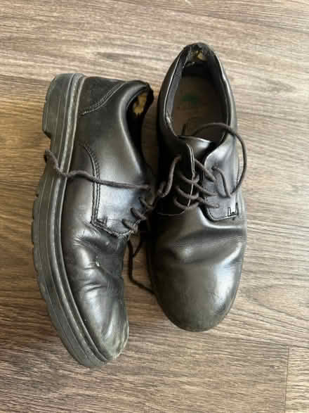 Photo of free Clarks leather school shoes 5.5 (Brockworth GL3) #1