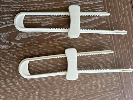 Photo of free 2 safety clips for cupboard door knobs (baby /toddler protei (Westbrook WA5) #1