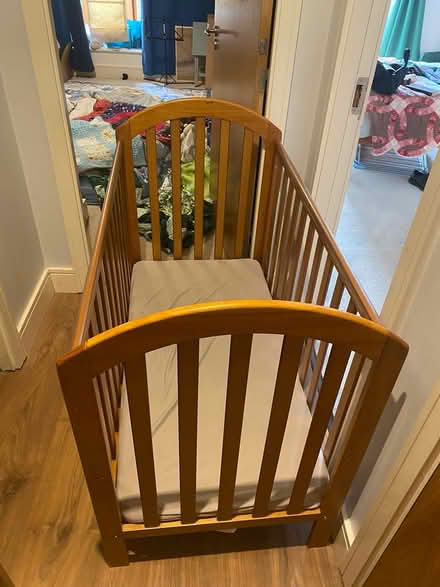 Photo of free Solid Wood Cot/Crib (Ballinteer) #1