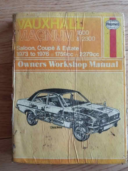 Photo of free Haynes Vauxhall manual (Countess Wear, Exeter EX2) #1