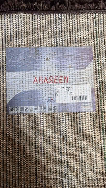 Photo of free Brown shaggy rug (Drayton, Cosham PO6) #3