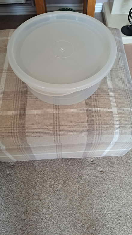 Photo of free 26cm airtight plastic container (Littlehaven) #1
