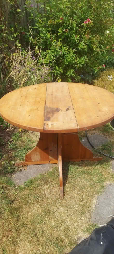Photo of free Pine folding table (Kingsholm GL1) #1