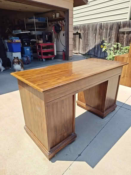 Photo of free Wooden desk (S W Boise) #2
