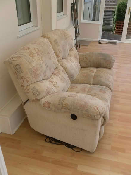 Photo of free Electric reclining sofa (Axminster EX13) #2