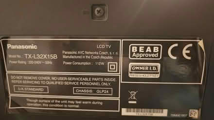 Photo of free Old Panasonic not very smart TV (Westbourne Park W11) #3