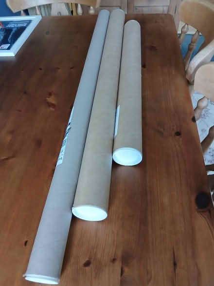 Photo of free Three cardboard tubes (St. Hilary TR20) #1