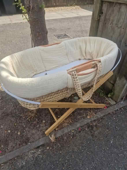 Photo of free Moses basket (Pollards Hill, CR4) #2