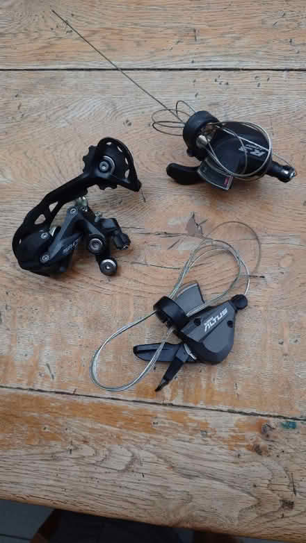 Photo of free Shimano Altus derailleur + shifter (Wimbledon SW19) #1