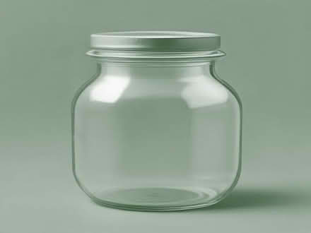 Photo of free 500g glass jars with lids (Kempston MK42) #1