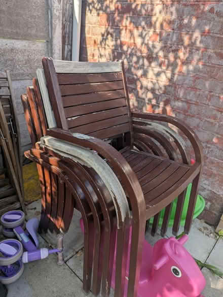 Photo of free 5 Garden chair (Stalybridge, SK15) #1