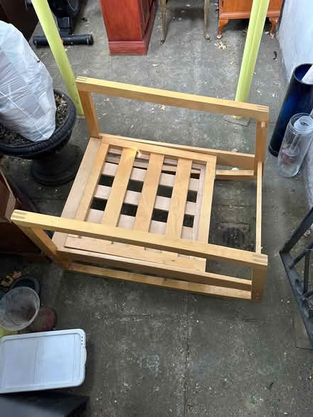 Photo of free IKEA Arm chair with slight rocking action (islington N1) #2